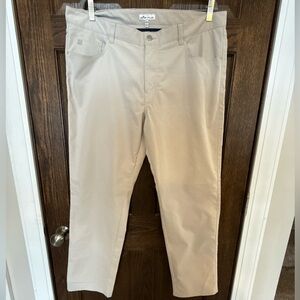 Peter Millar Men's Khaki Pants 38x30